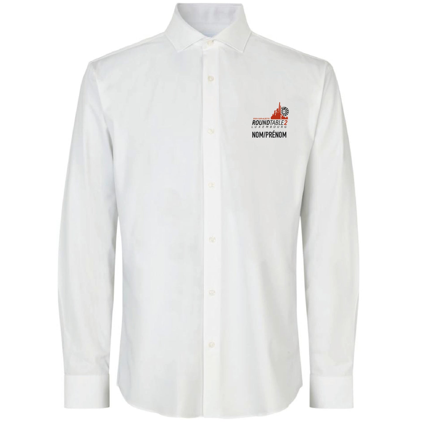 Chemise - Seven Seas Hybrid Shirt Modern Fit - Hommes - RT (Brod-S50-blanc)