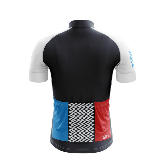 Luxembourg G-art Semi Pro / Short-sleeved cycling jersey